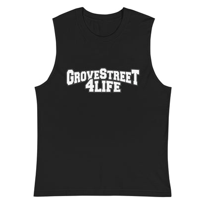 Camiseta sin mangas Grove Street 4 Life,Disponible en la mejor tienda online para comprar tus artículos favoritos, mejor Calidad, solo en Algoritmo! 