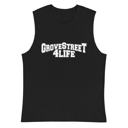 Camiseta sin mangas Grove Street 4 Life,Disponible en la mejor tienda online para comprar tus artículos favoritos, mejor Calidad, solo en Algoritmo! 