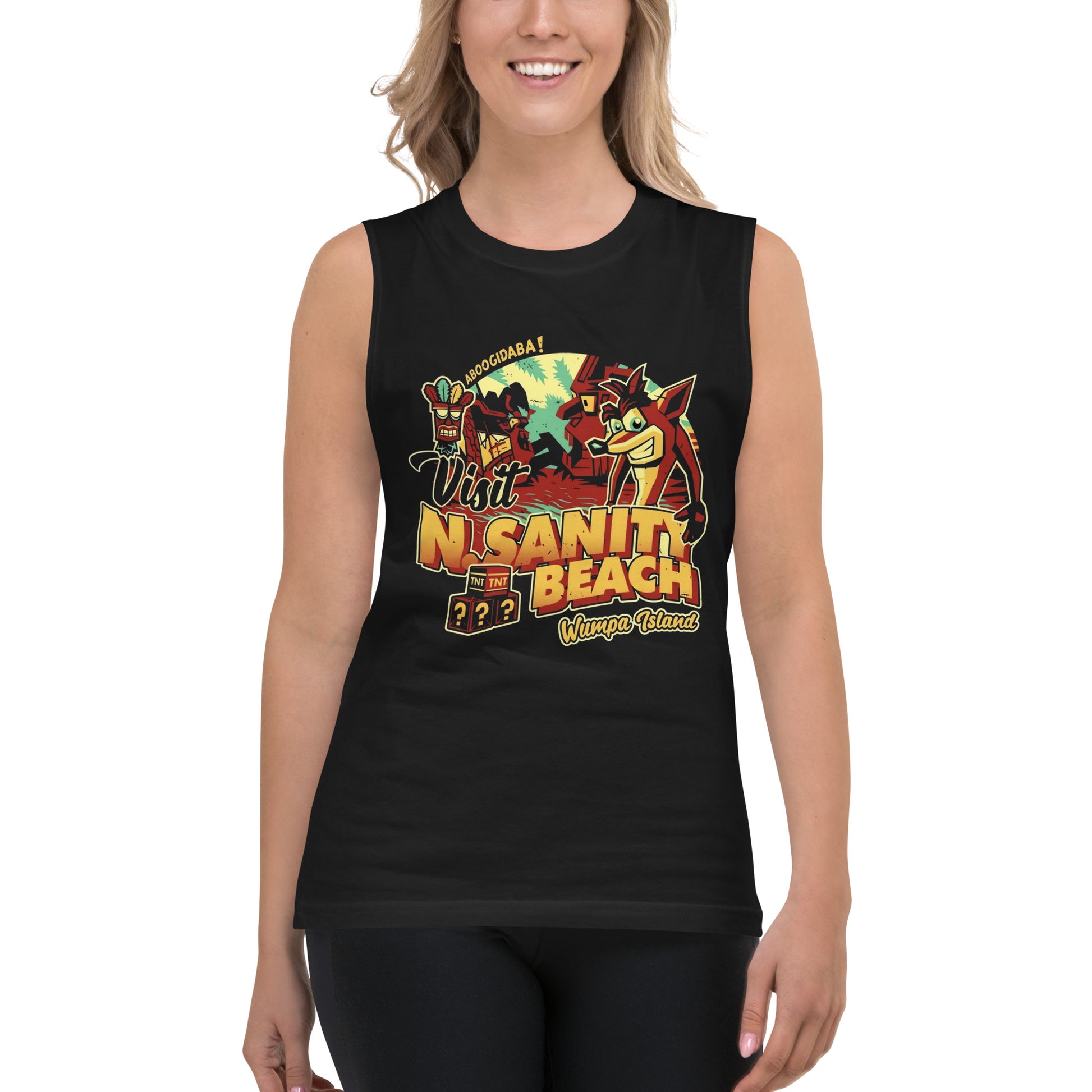 Camiseta sin mangas Nsanity Beach, Disponible en la mejor tienda online para comprar tus artículos favoritos, la mejor Calidad, compra en Algoritmo! 