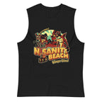 Nsanity Beach — detalle del estampado