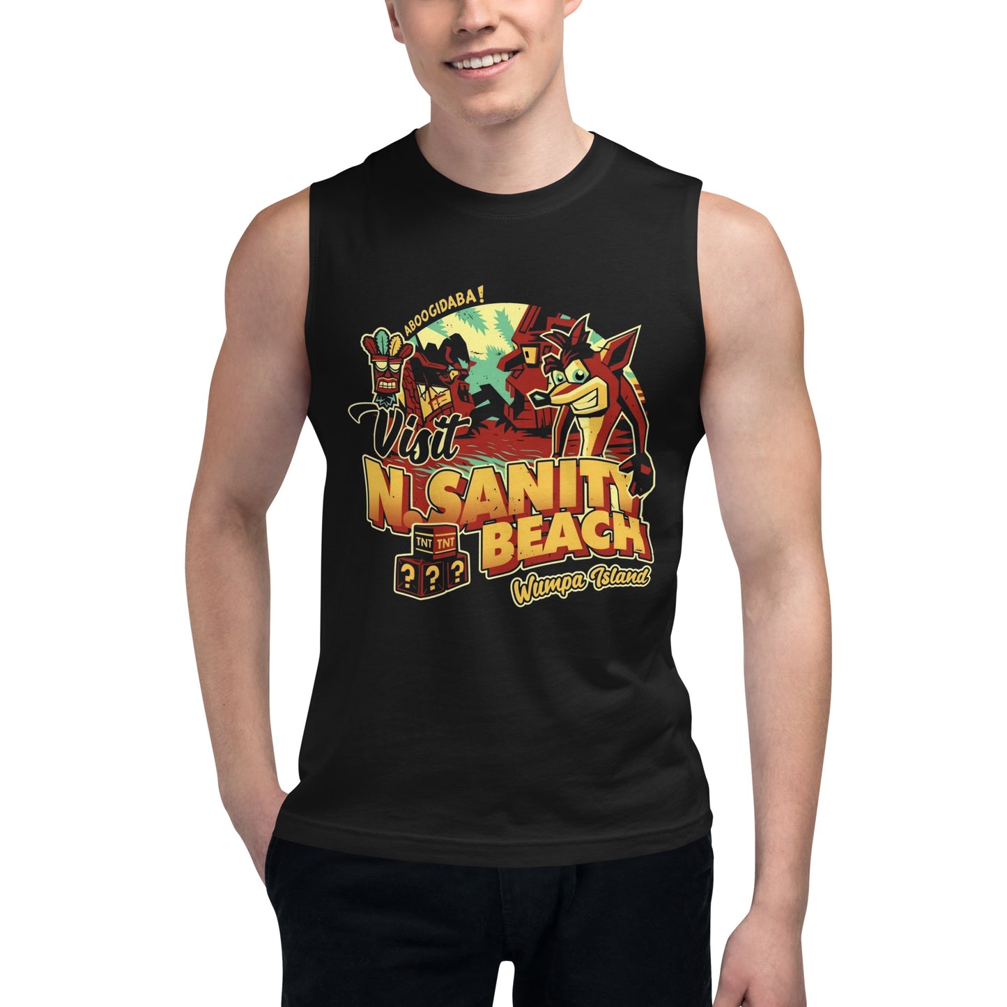 Camiseta sin mangas Nsanity Beach, Disponible en la mejor tienda online para comprar tus artículos favoritos, la mejor Calidad, compra en Algoritmo! 