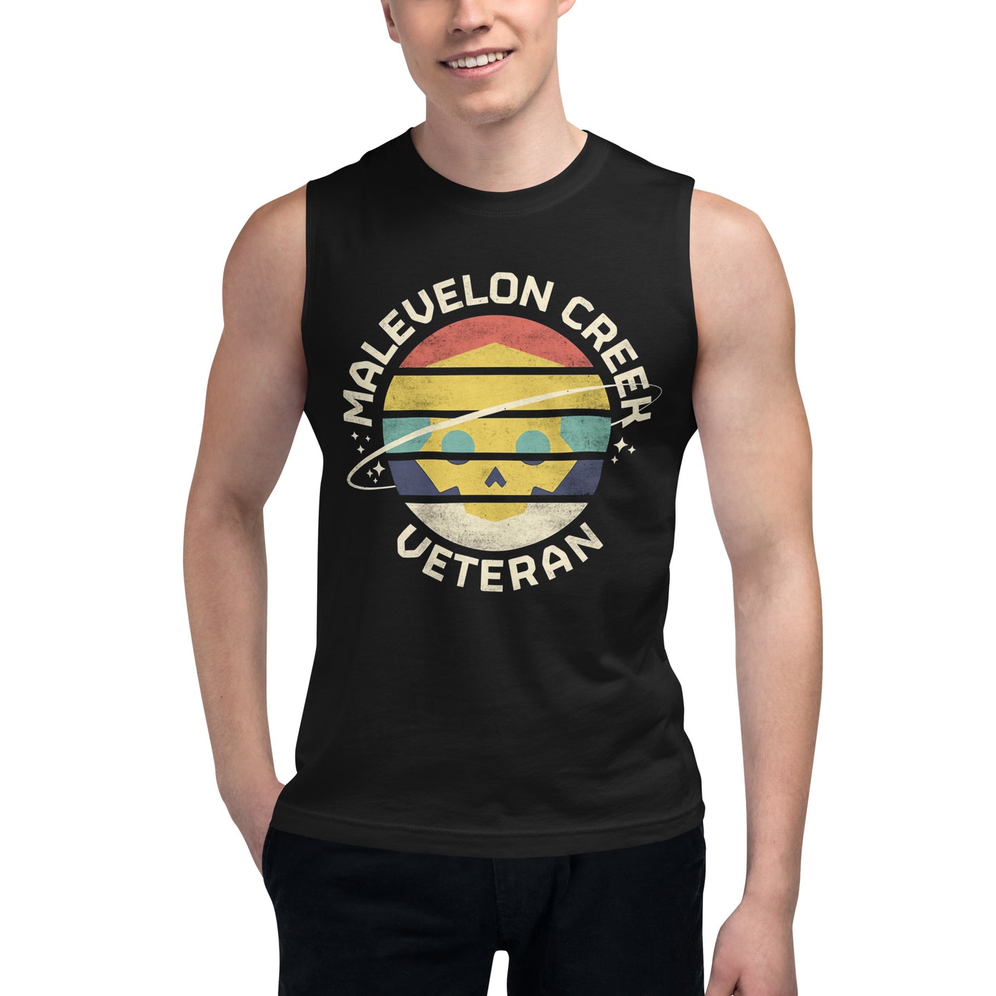 Camiseta sin Mangas Malevelon Creek, Disponible en la mejor tienda online para comprar tu merch favorita, la mejor Calidad, compra Ahora en Algoritmo!