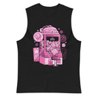 Pink Claw Machine — detalle del estampado