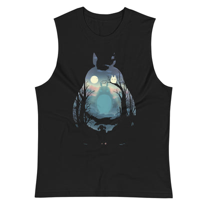 Sin mangas Amigo Totoro, Disponible en la mejor tienda online para comprar tu merch favorita, la mejor Calidad, compra Ahora en Algoritmo! 