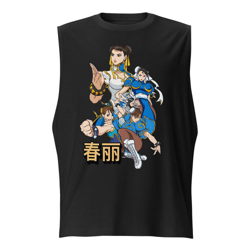 Playera de Chun-Li — vista trasera