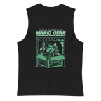 Mario Gear Solid — detalle del estampado