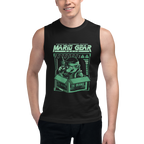 Mario Gear Solid — modelo usando la prenda