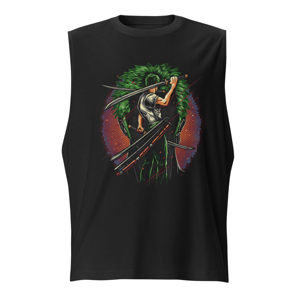 Sin Mangas One Piece Zoro Dragon Slash - Frente