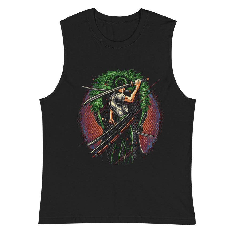 Sin Mangas One Piece Zoro Dragon Slash - Plano