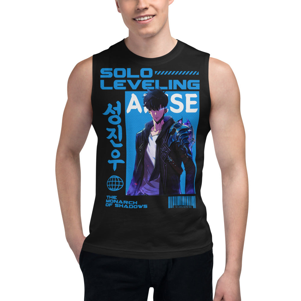 Sin Mangas Solo Leveling Sung Jinwoo - Modelo masculino
