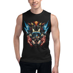 Sin Mangas Sonic And Shadow Racing - Modelo masculino