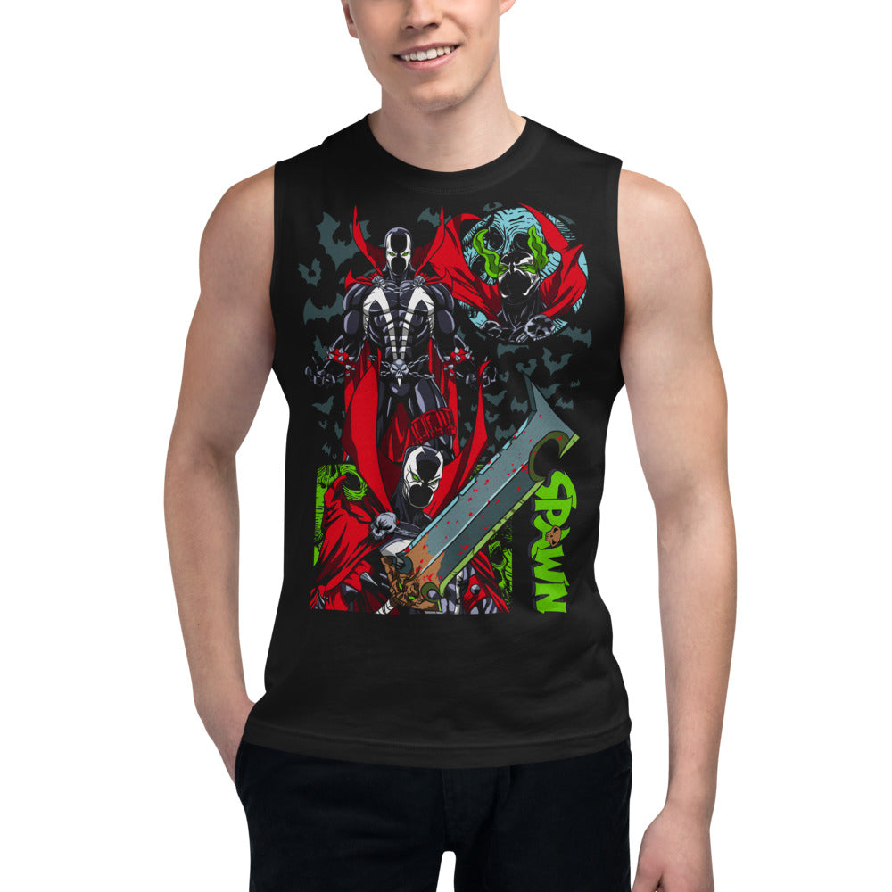 Sin Mangas Spawn Comic - Modelo masculino