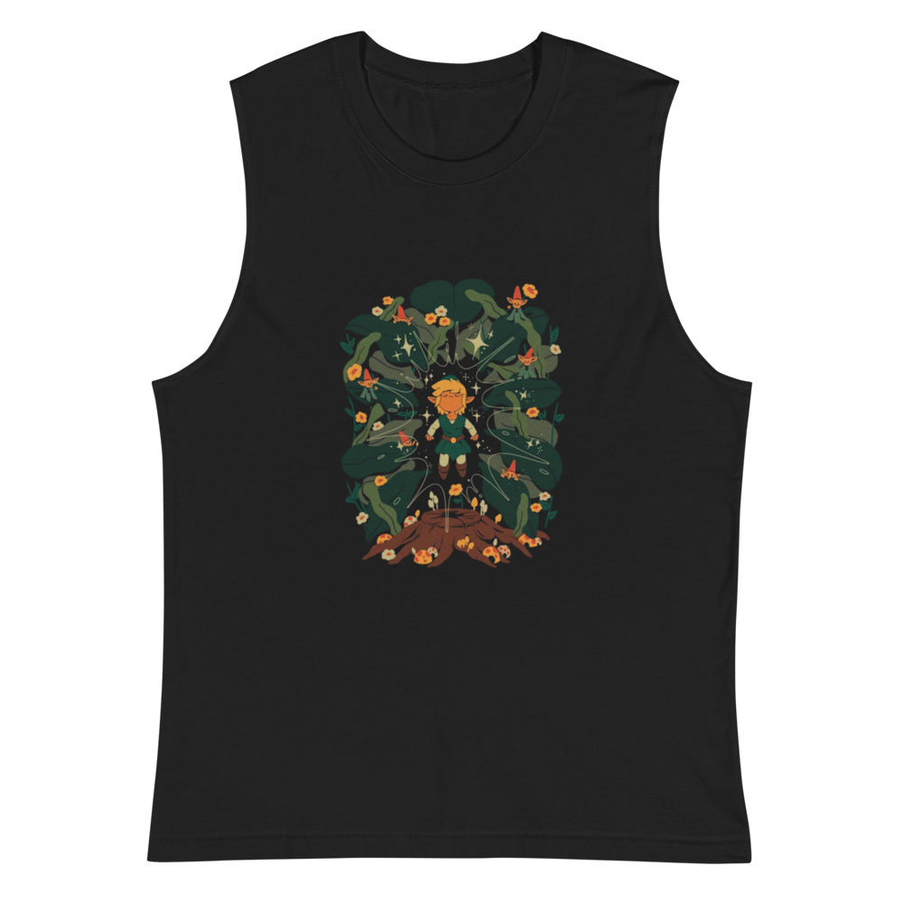 Sin Mangas Zelda Link Forest Fairies - Plano