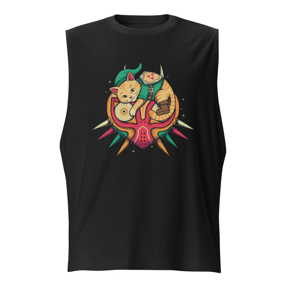 Sin Mangas Zelda Majoras Mask Cat - Frente