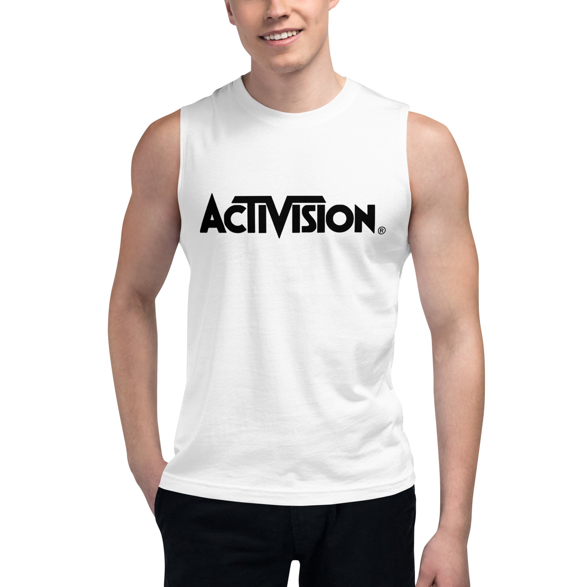 Camiseta sin Mangas Activision  , Disponible en la mejor tienda online para comprar tu merch favorita, la mejor Calidad, compra Ahora en Algoritmo! 