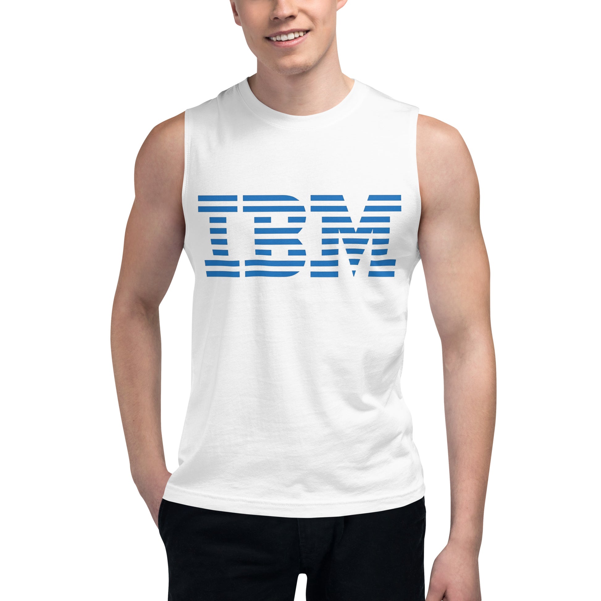 Camiseta sin Mangas IBM , Disponible en la mejor tienda online para comprar tu merch favorita, la mejor Calidad, compra Ahora en Algoritmo! 