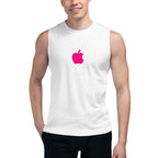 Pink little Apple — detalle del estampado
