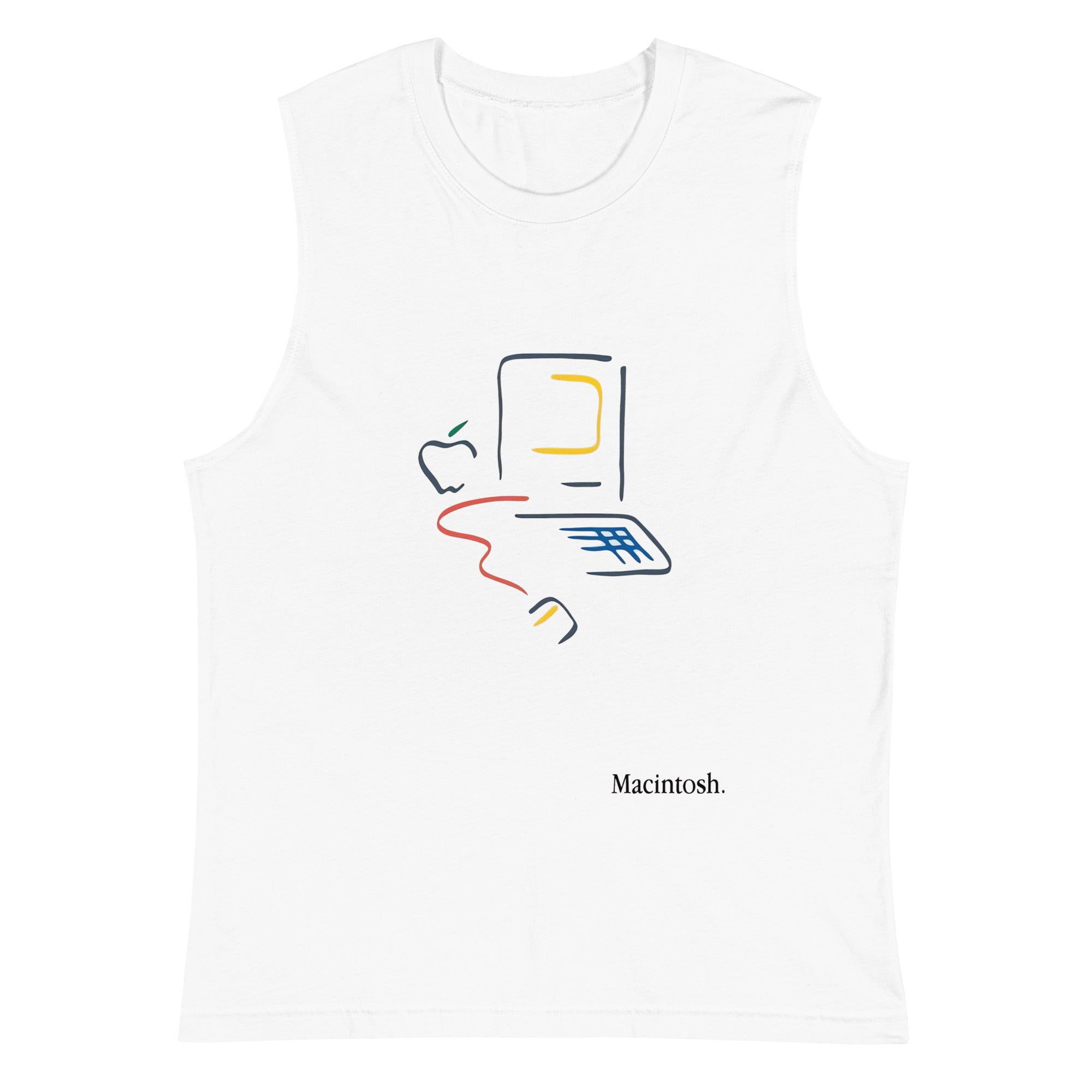 Macintosh — vista frontal