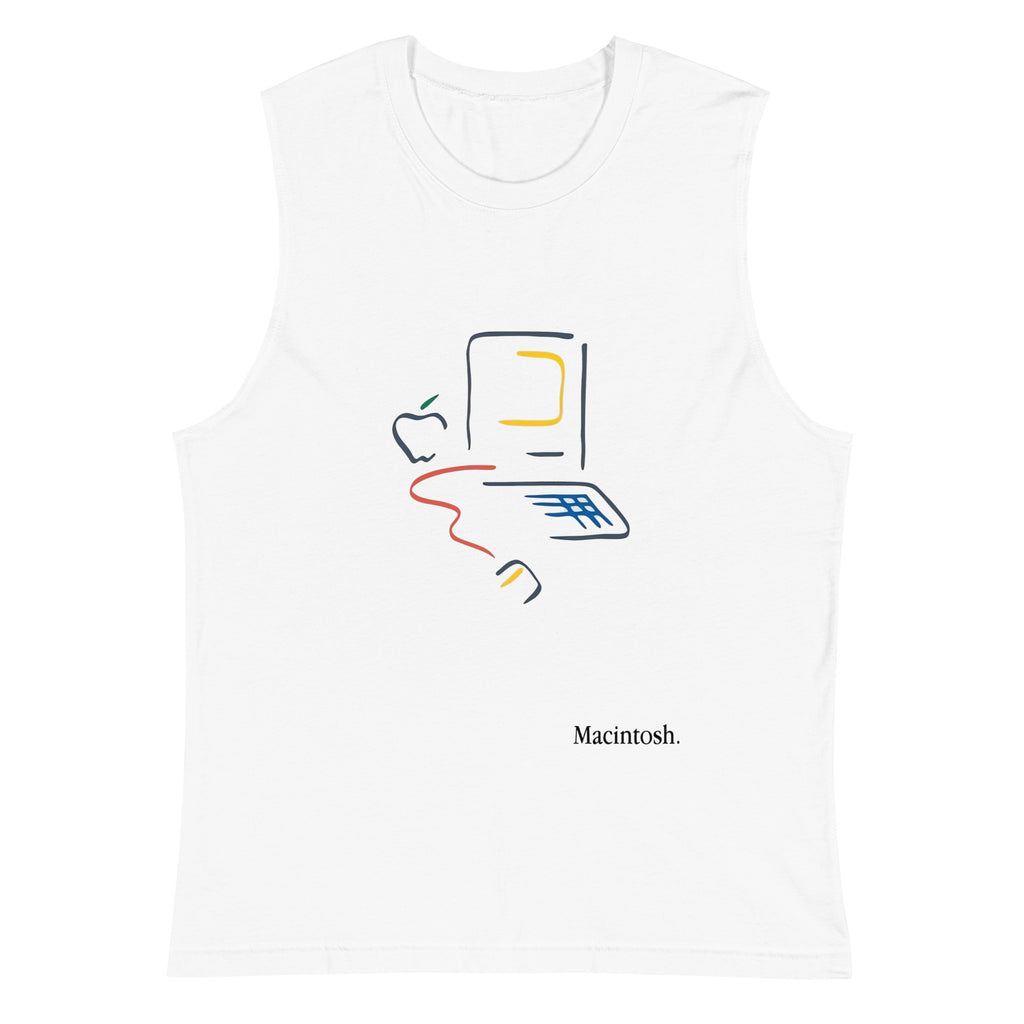 Camiseta sin Mangas Macintosh , Disponible en la mejor tienda online para comprar tu merch favorita, la mejor Calidad, compra Ahora en Algoritmo! 