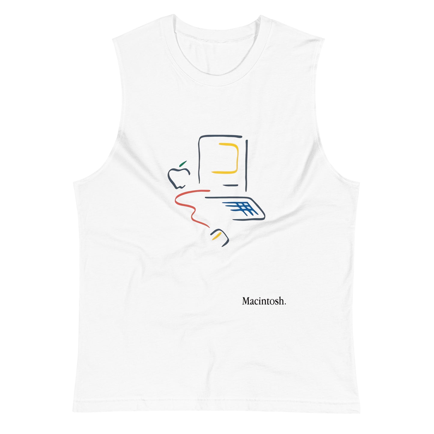 Camiseta sin Mangas Macintosh , Disponible en la mejor tienda online para comprar tu merch favorita, la mejor Calidad, compra Ahora en Algoritmo! 