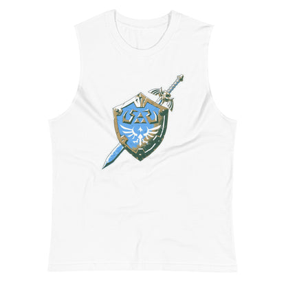 Camiseta sin Mangas Zelda Shield, Disponible en la mejor tienda online para comprar tu merch favorita, la mejor Calidad, compra Ahora! 