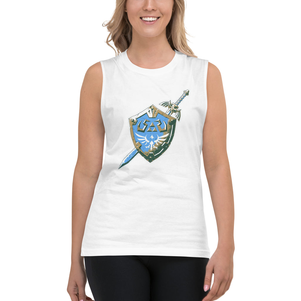 Camiseta sin Mangas Zelda Shield, Disponible en la mejor tienda online para comprar tu merch favorita, la mejor Calidad, compra Ahora! 