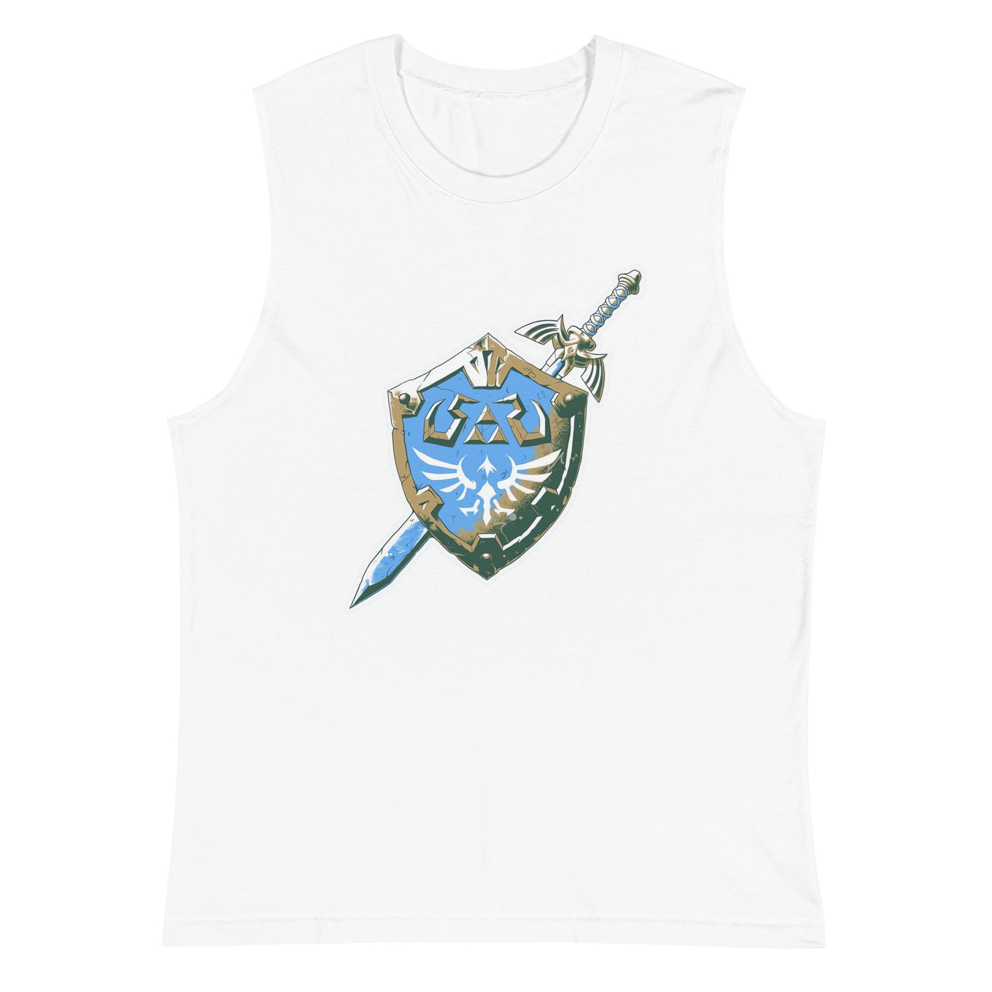 Camiseta sin Mangas Zelda Shield, Disponible en la mejor tienda online para comprar tu merch favorita, la mejor Calidad, compra Ahora! 