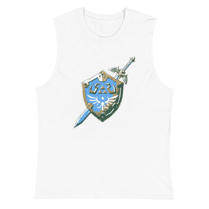 Camiseta sin Mangas Zelda Shield, Disponible en la mejor tienda online para comprar tu merch favorita, la mejor Calidad, compra Ahora! 