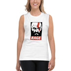 RAGE — detalle del estampado