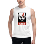 RAGE — modelo usando la prenda