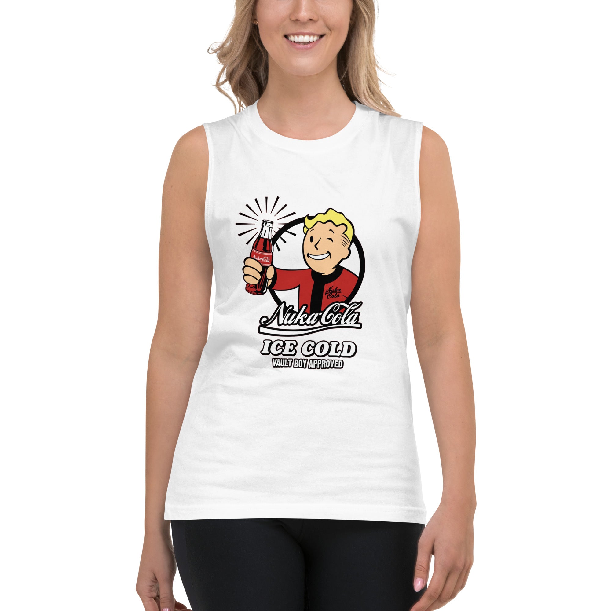 Playera Sin Mangas ICE COLD , Disponible en la mejor tienda online para comprar tu merch favorita, la mejor Calidad, compra Ahora en Algoritmo! 