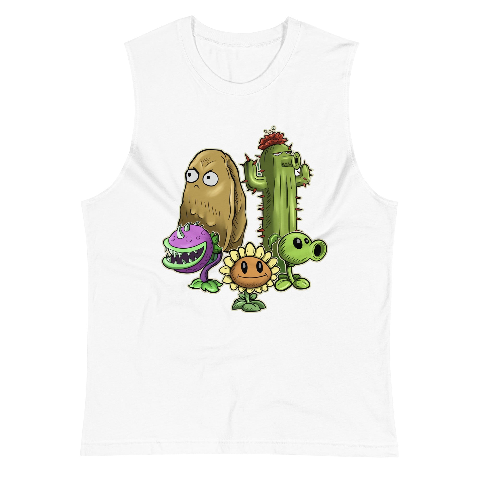 Camiseta sin mangas Plantas Contra Zombies, en la mejor tienda online para comprar tus artículos favoritos, la mejor Calidad, compra en Algoritmo! 