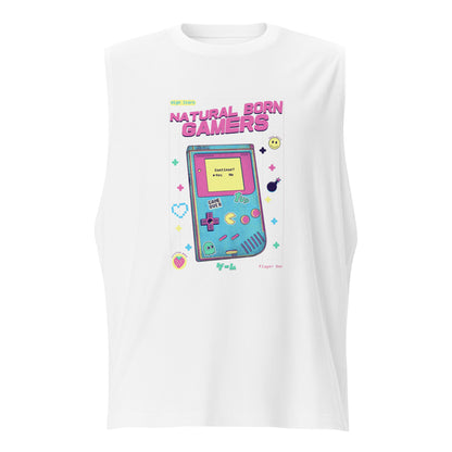 Camiseta sin mangas Natural Born Gamers, en la mejor tienda online para comprar tus artículos favoritos, la mejor Calidad, compra en Algoritmo! 