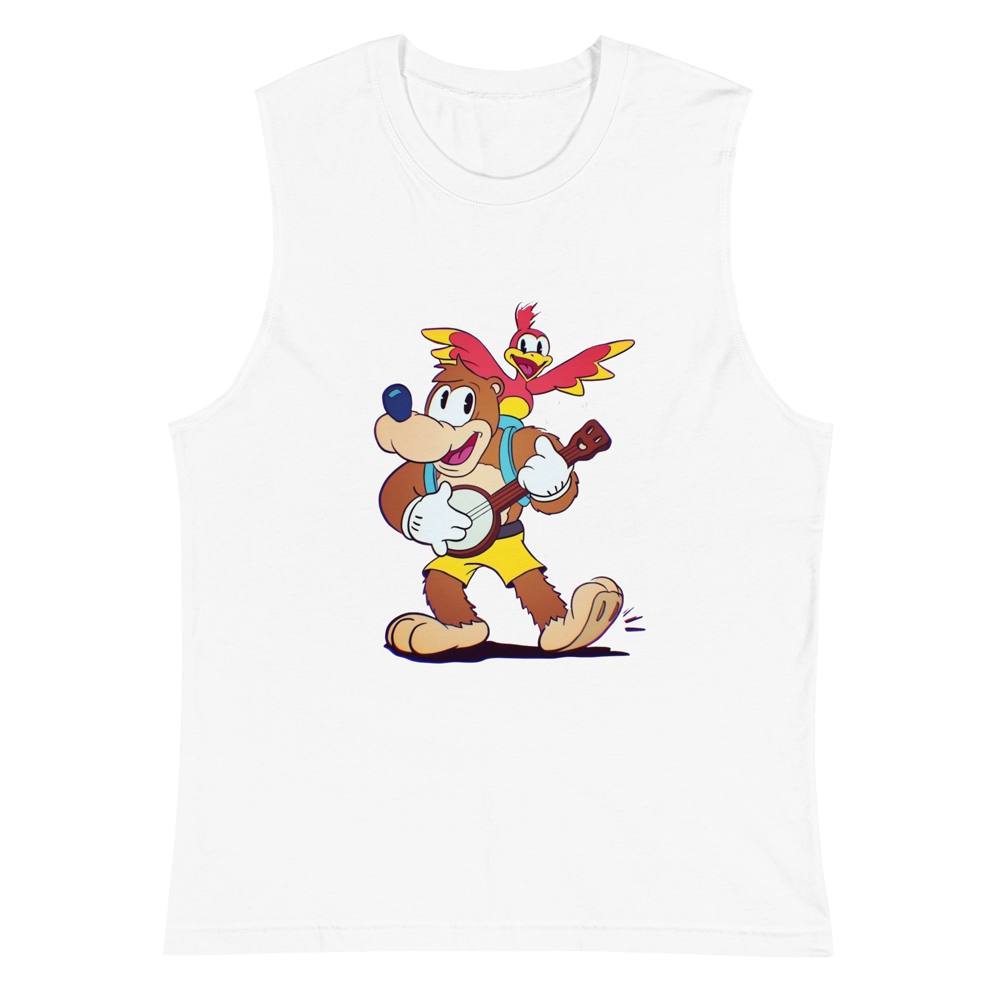 Camiseta sin mangas Banjo-Kazooie ,Disponible en la mejor tienda online para comprar tus artículos favoritos, la mejor Calidad, compra en Algoritmo! 