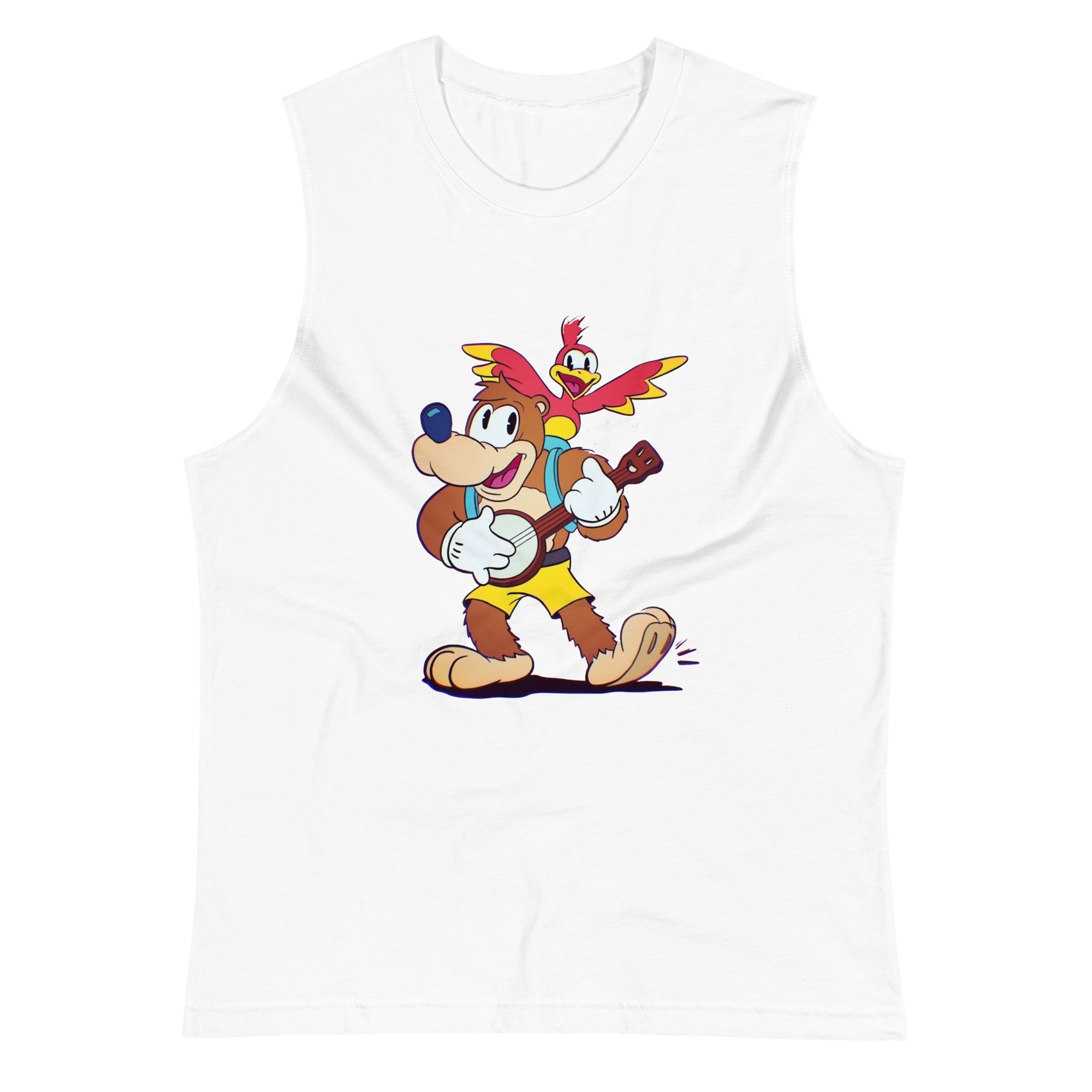 Camiseta sin mangas Banjo-Kazooie ,Disponible en la mejor tienda online para comprar tus artículos favoritos, la mejor Calidad, compra en Algoritmo! 