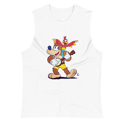 Camiseta sin mangas Banjo-Kazooie ,Disponible en la mejor tienda online para comprar tus artículos favoritos, la mejor Calidad, compra en Algoritmo! 