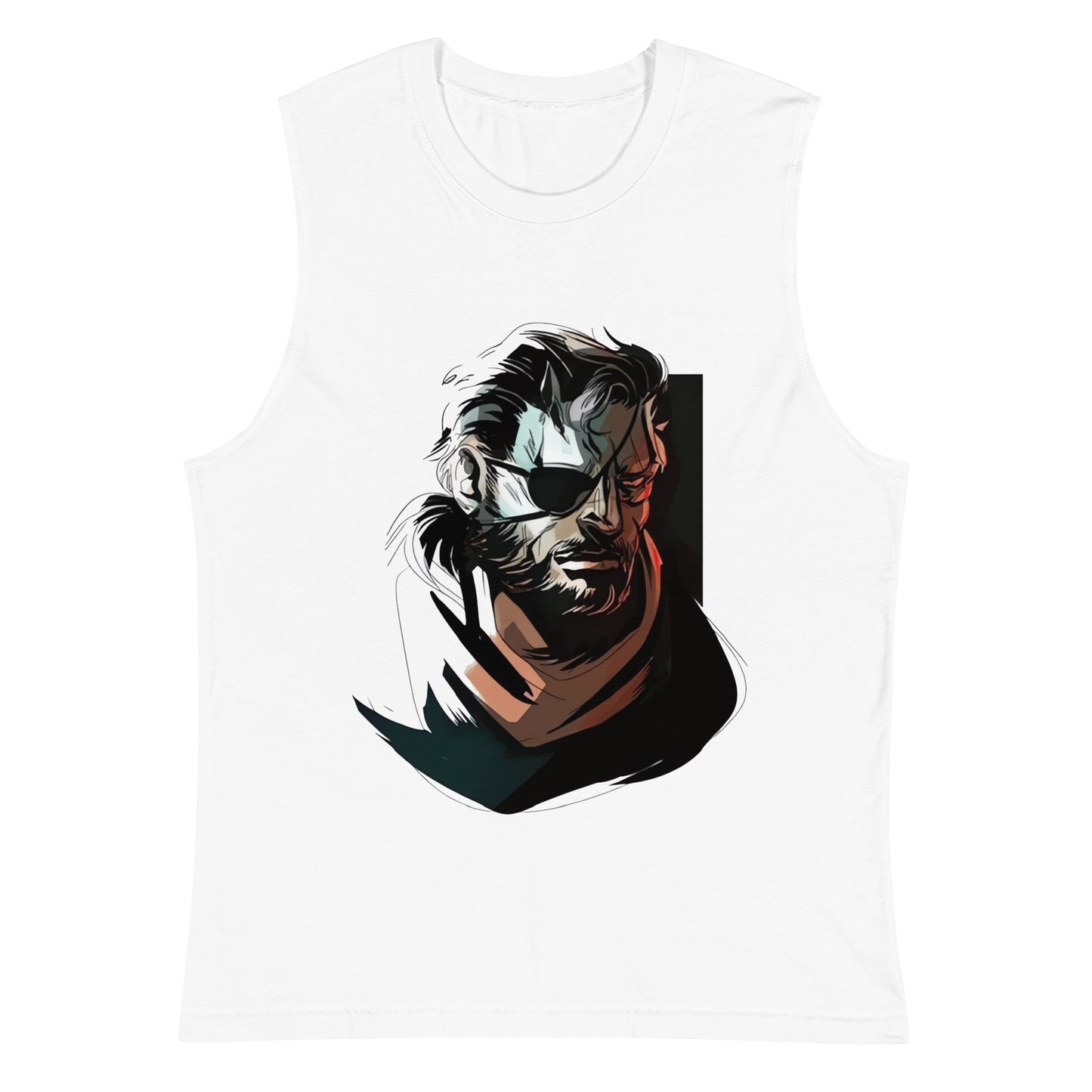 Camiseta sin mangas Solid Snake, Disponible en la mejor tienda online para comprar tus artículos favoritos, la mejor Calidad, compra en Algoritmo! 