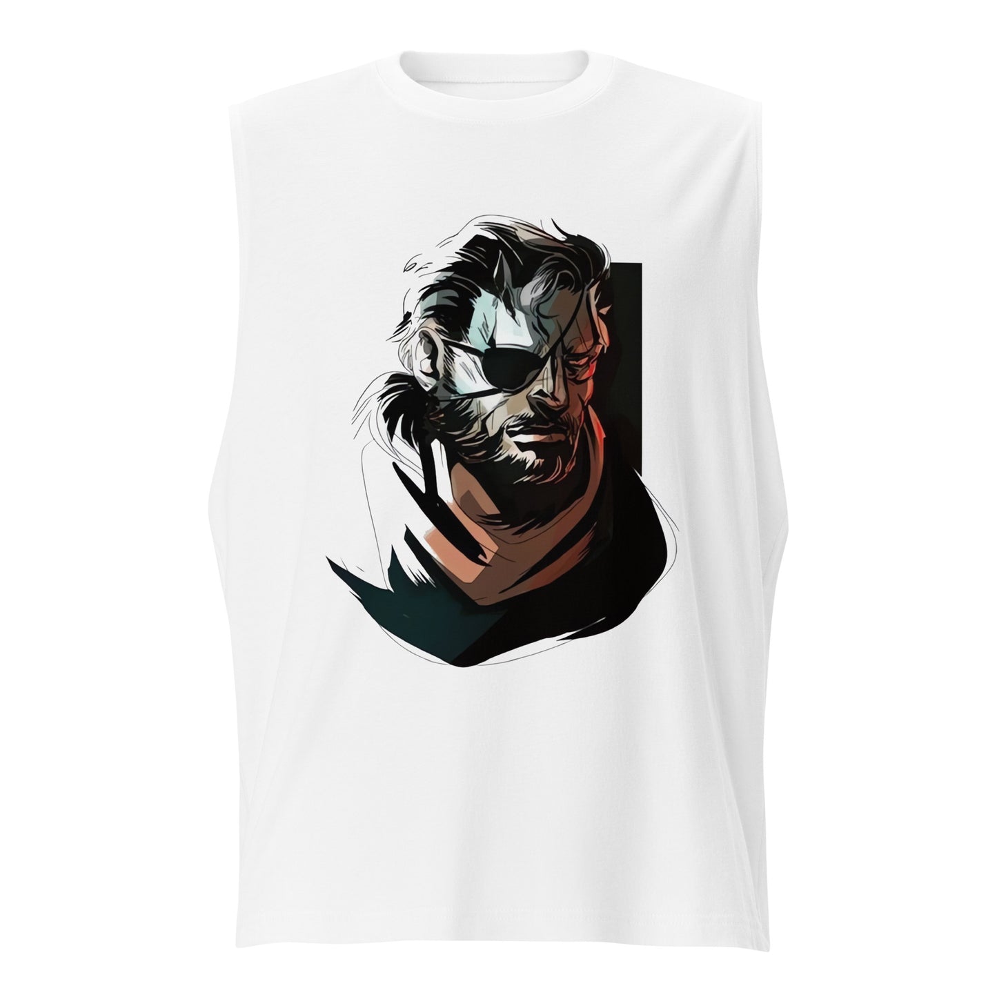 Camiseta sin mangas Solid Snake, Disponible en la mejor tienda online para comprar tus artículos favoritos, la mejor Calidad, compra en Algoritmo! 