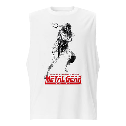 Camiseta sin mangas Metal Gear Solid, en la mejor tienda online para comprar tus artículos favoritos, la mejor Calidad, compra en Algoritmo!