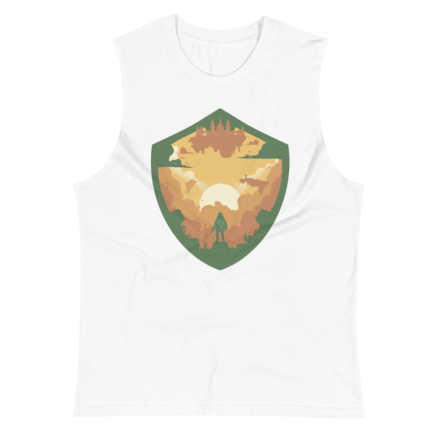 Camiseta sin mangas Link Shield, Disponible en la mejor tienda online para comprar tus artículos favoritos, la mejor Calidad, compra en Algoritmo! 