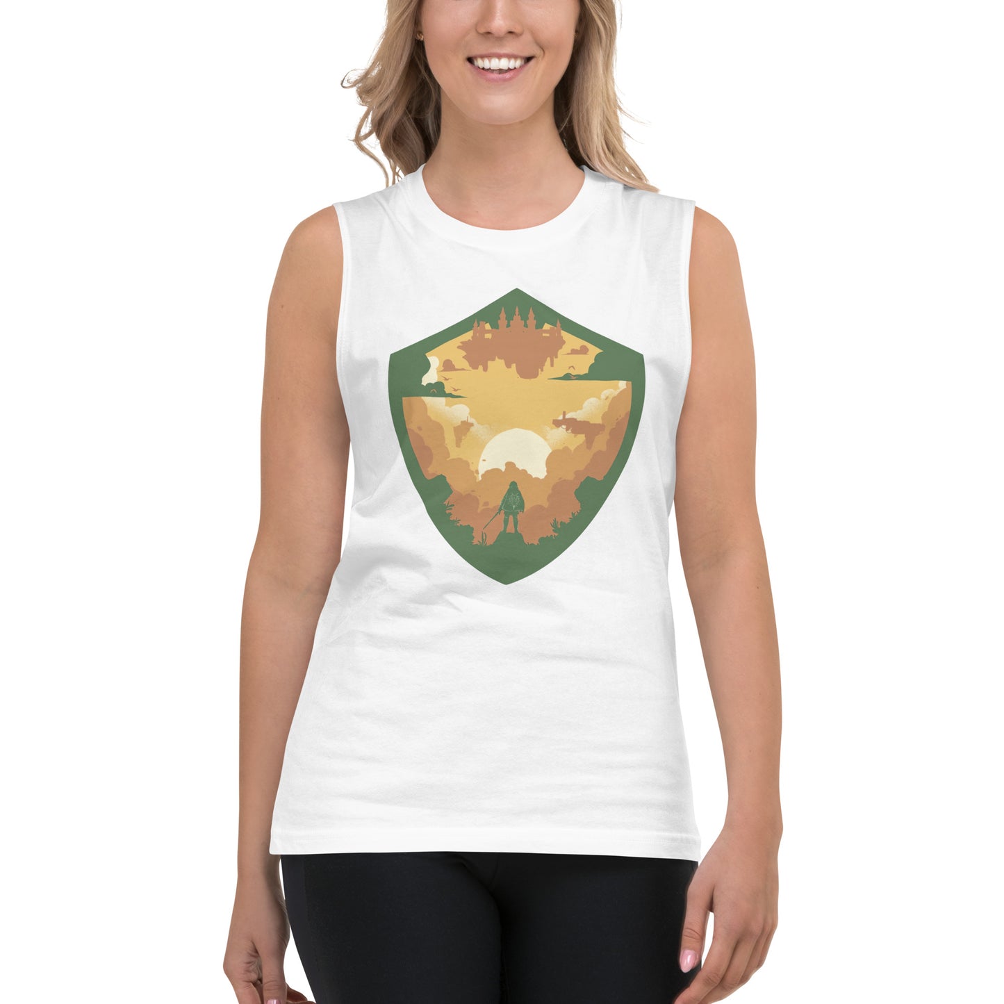 Camiseta sin mangas Link Shield, Disponible en la mejor tienda online para comprar tus artículos favoritos, la mejor Calidad, compra en Algoritmo! 