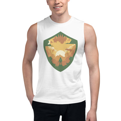 Camiseta sin mangas Link Shield, Disponible en la mejor tienda online para comprar tus artículos favoritos, la mejor Calidad, compra en Algoritmo! 