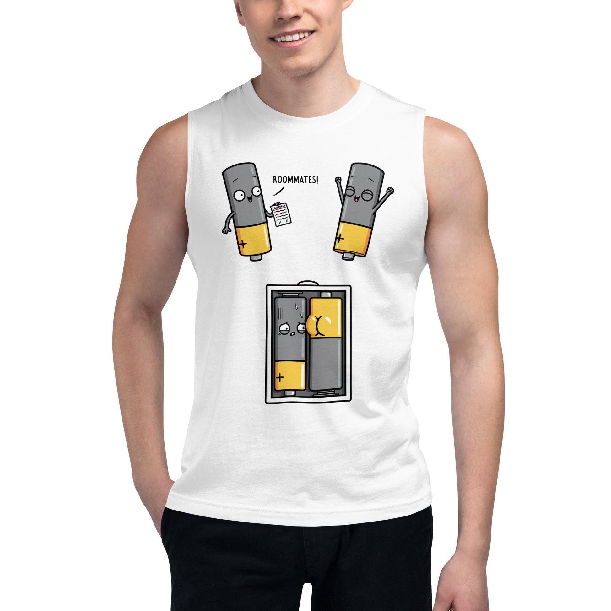 Camiseta sin mangas Roommates, en la mejor tienda online para comprar tus artículos favoritos, la mejor Calidad, compra Ahora en Algoritmo! 