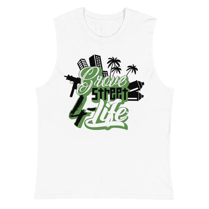 Camiseta sin mangas Groove Street Life, Disponible en la tienda online para comprar tus artículos favoritos, la mejor Calidad, compra en Algoritmo! 