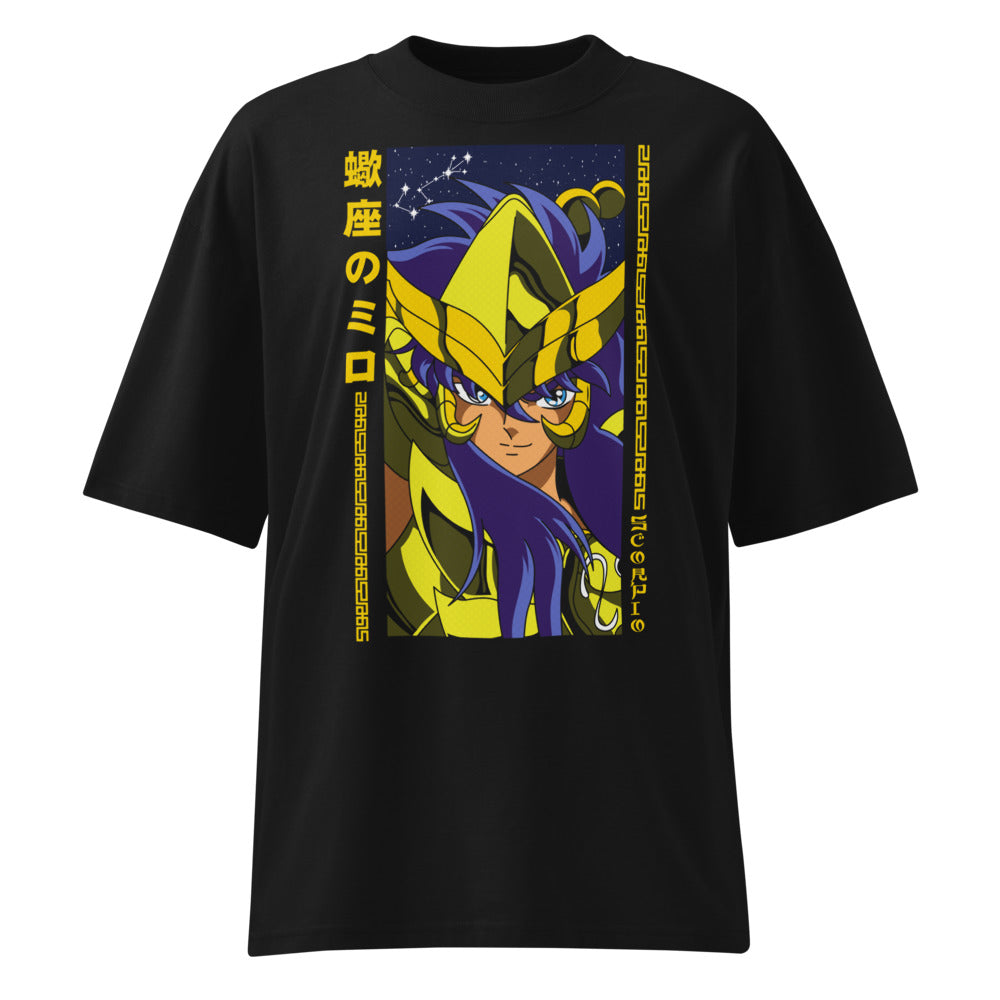 Oversize Saint Seiya Scorpio Milo Banner - Frente fantasma