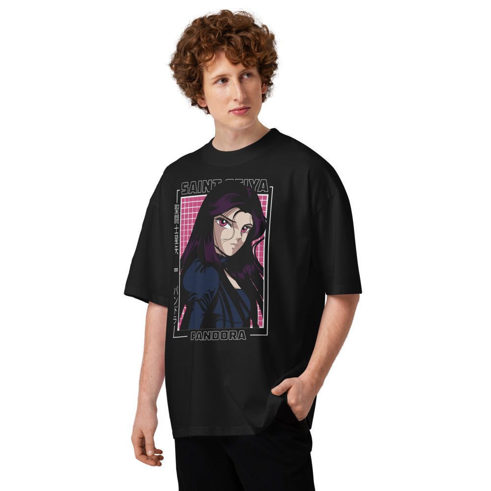 Oversize Saint Seiya Pandora - Modelo masculino