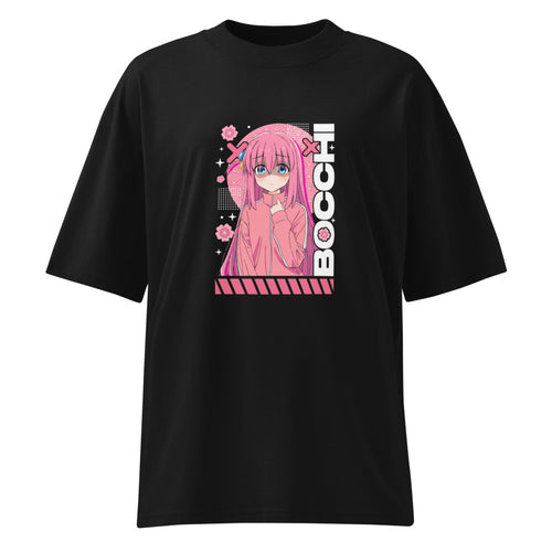 Oversize Bocchi The Rock Cherry Blossom Anime - Frente fantasma