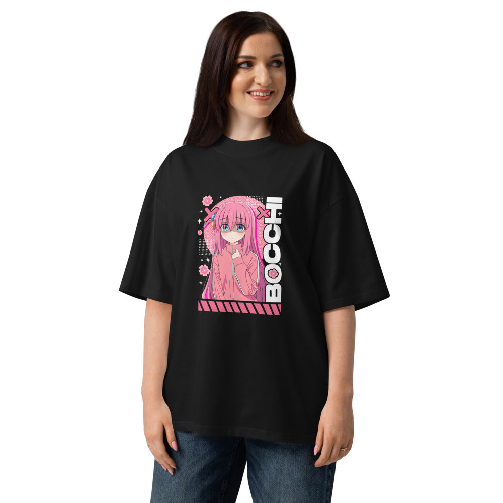 Oversize Bocchi The Rock Cherry Blossom Anime - Modelo femenina