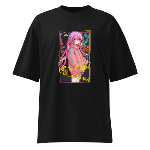 Oversize Bocchi The Rock Sad Hoodie Anime - Frente fantasma