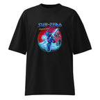 Oversize Sub Zero Mortal Kombat Finish Him - Frente fantasma